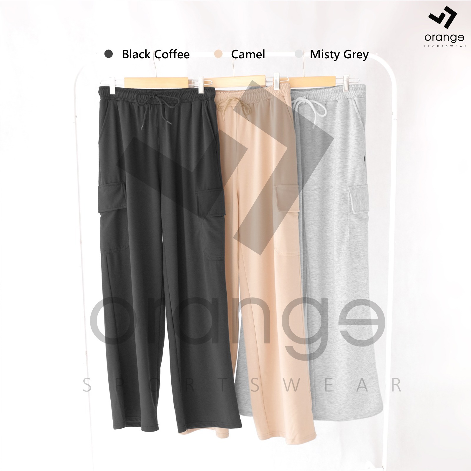 Celana Kargo Wanita Olahraga Brielle Cargo Sporty