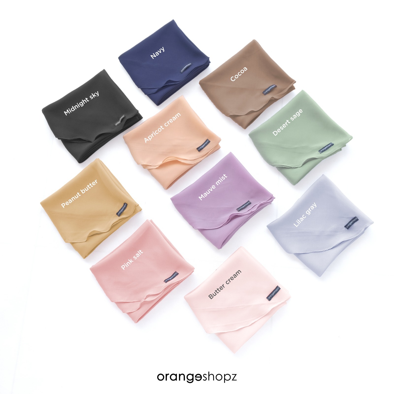 Hijab Segiempat Instan Miracle Oval Curve Malay