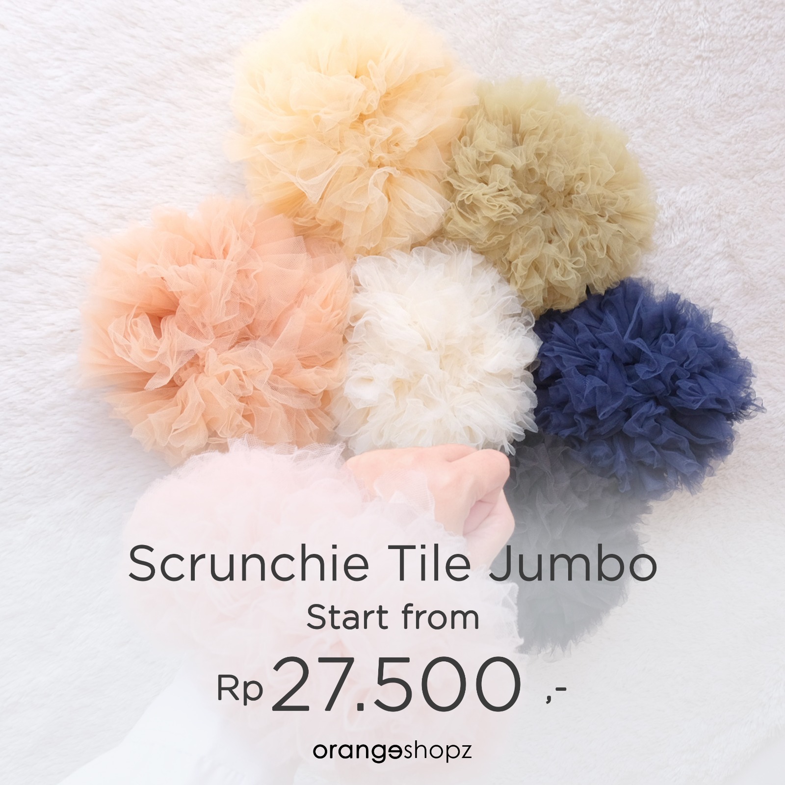 Scrunchie Tile Cepol Jumbo