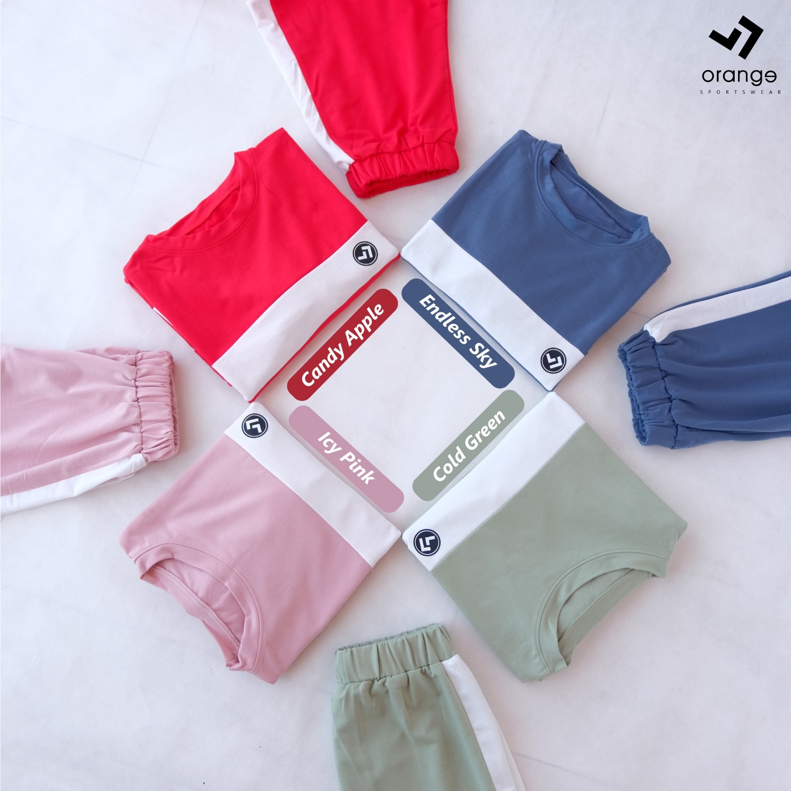 Setelan Tunik Olahraga Wanita  Valeska Training Set