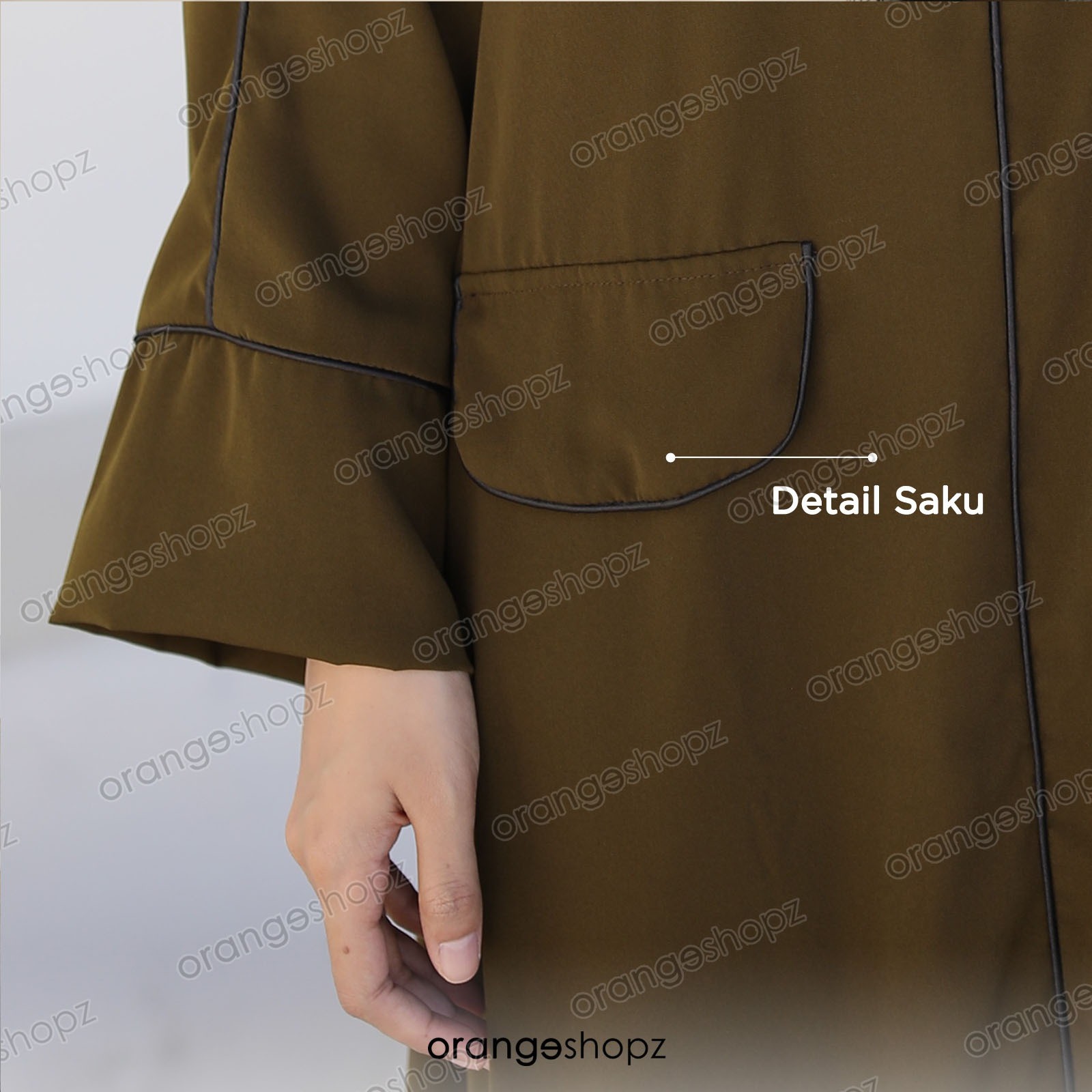 Soraya Abaya Set Gamis List Syari Haji dan Umroh