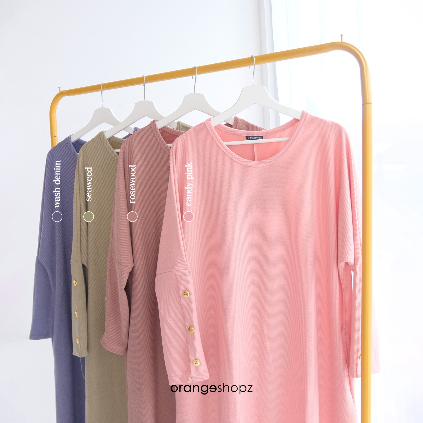 Gamis Batwing Knit Premium Daily Dress
