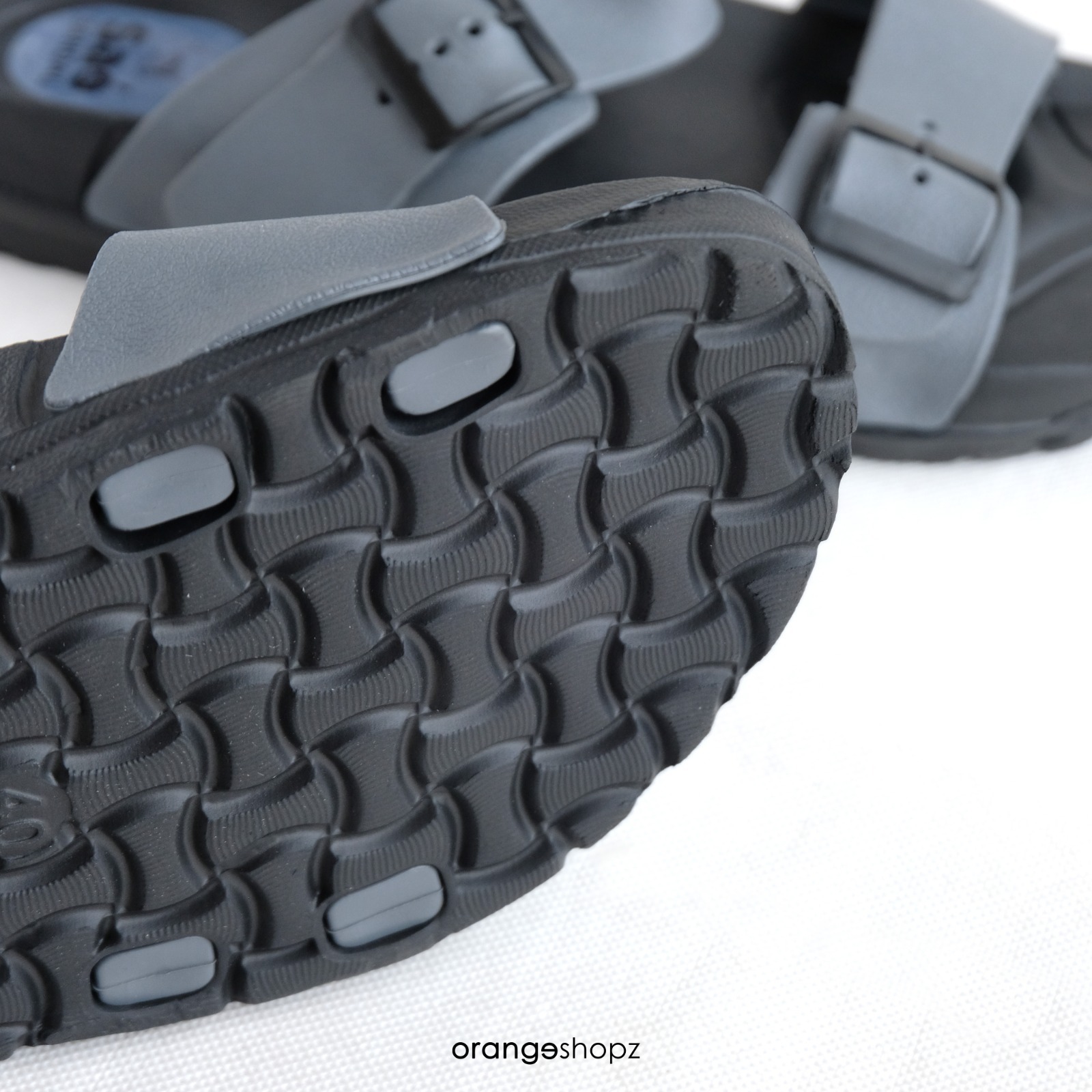 Sendal Wanita Slip On Korean Style Hanza Sandals Rubber Wedges