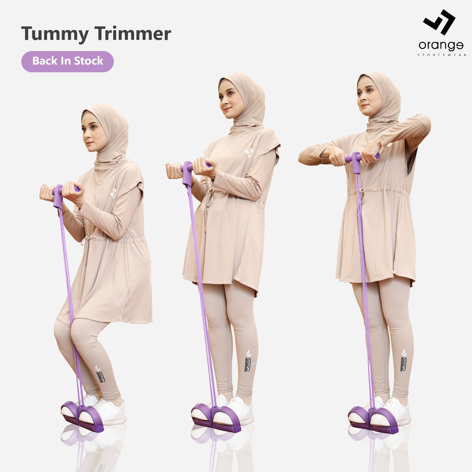 Tummy Trimmer Alat Fitness Olahraga Pengecil Perut