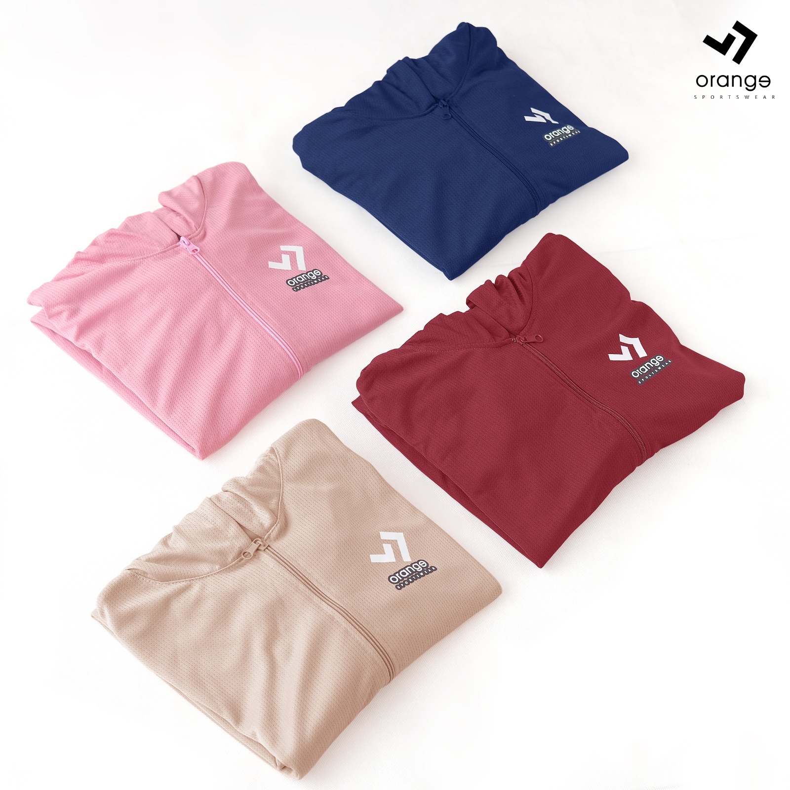 Cardigan Tunic Hoodie Olahraga Vella Sporty