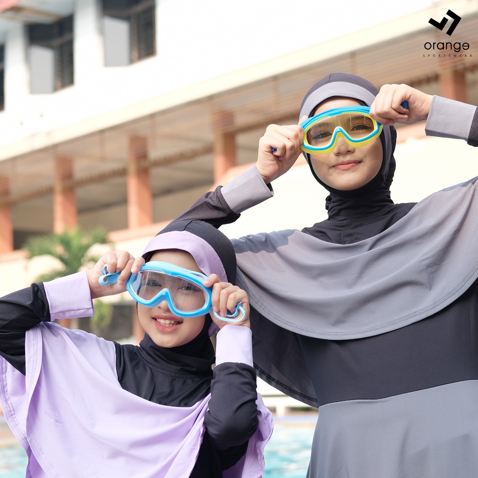Kacamata Renang Anak Perempuan Laki-Laki Swimming Goggles Anti FOG Big Frame