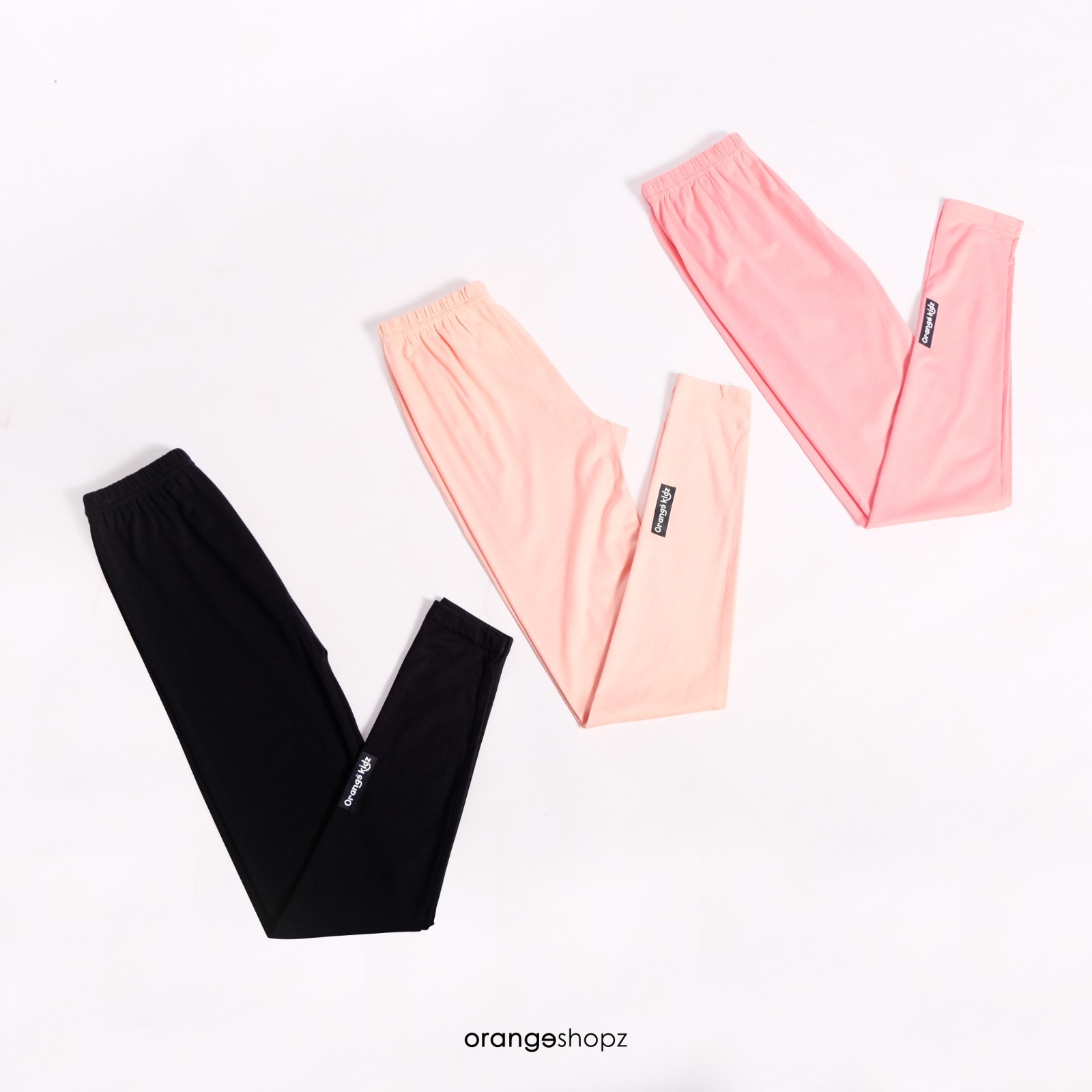 Legging Polos Anak / Legging Anak Basic Katun Rayon Spandex