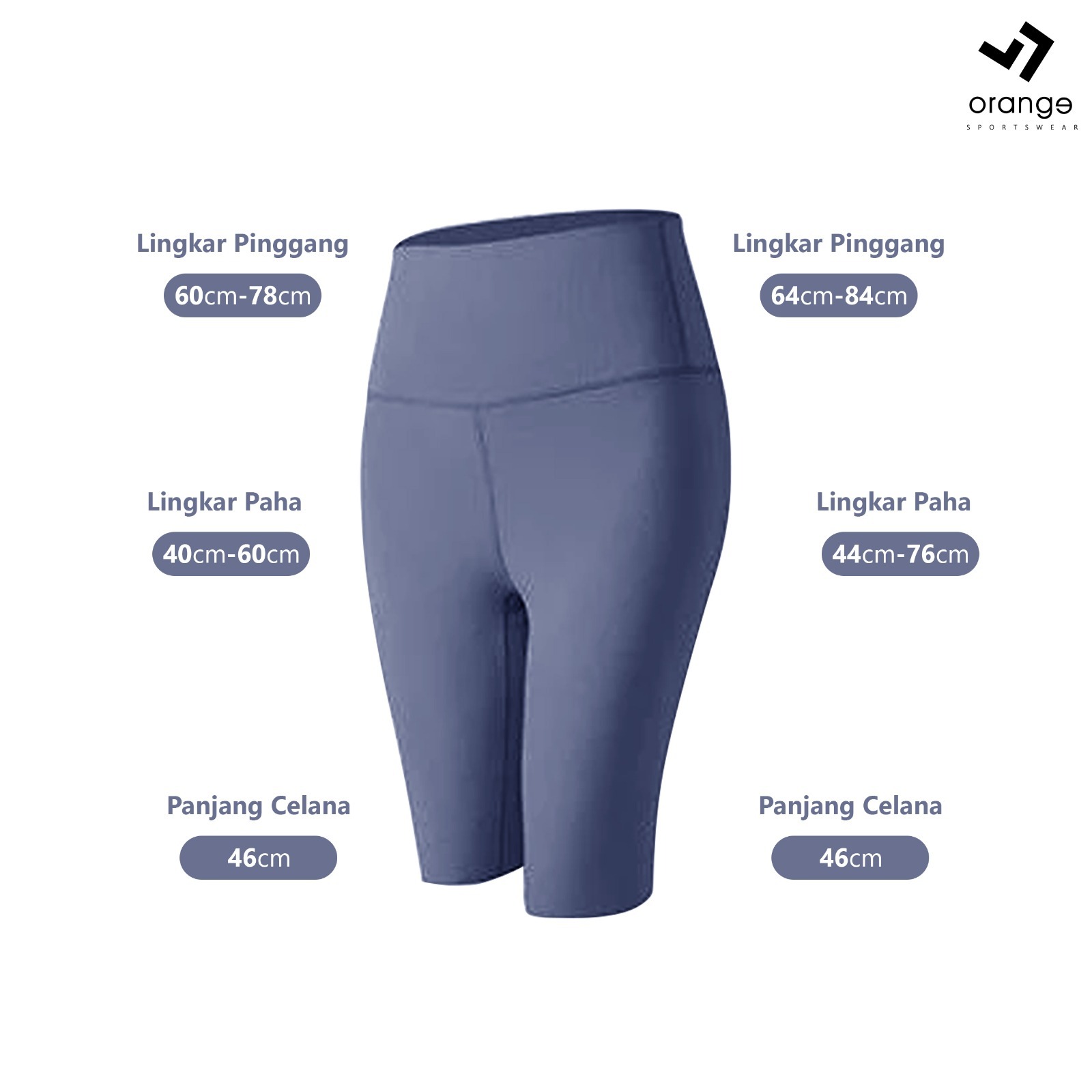 Celana Legging Pendek Olahraga Wanita Runza Legging Short