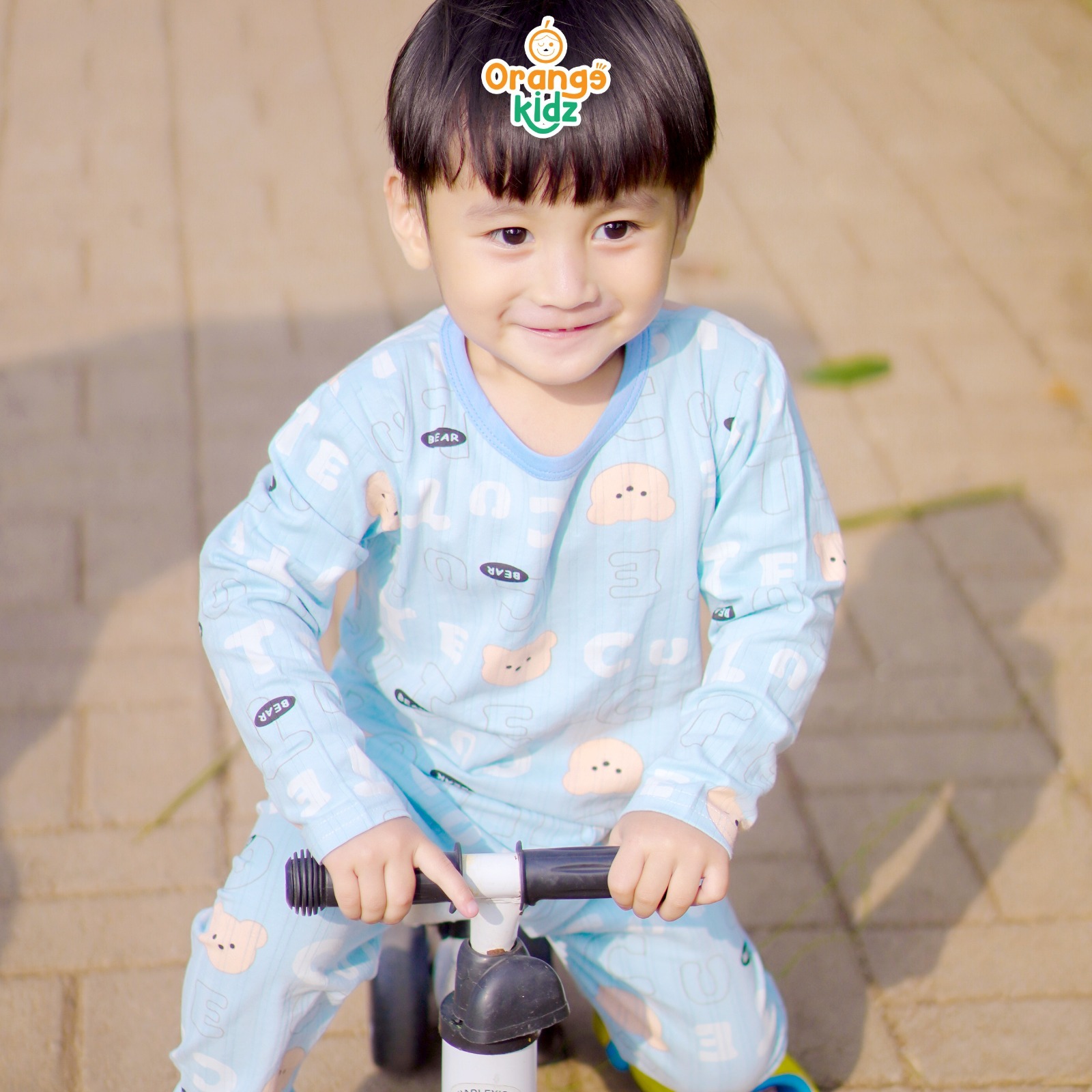 Setelan Baju Tidur Anak Perempuan Laki Laki Motif Stella Lou Series Daily Oneset