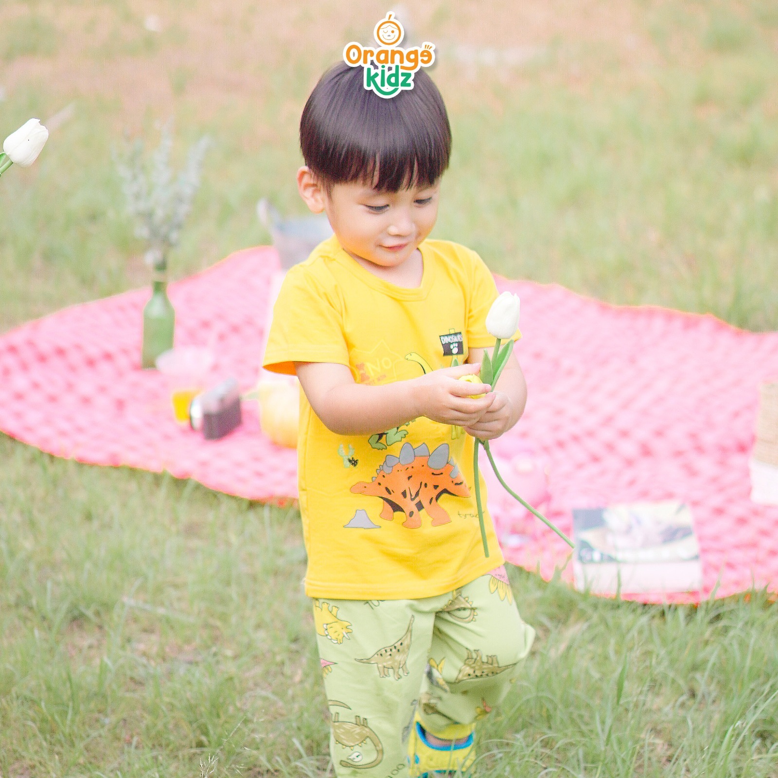 Setelan Santai Anak Perempuan Laki-Laki Karakter Kartun Kuromi Lucu Oneset Long Pants