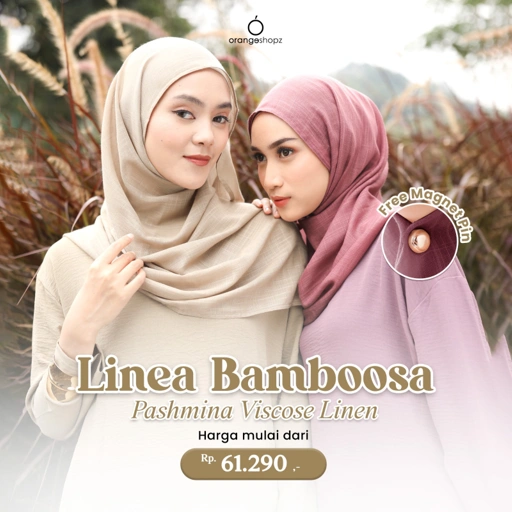 Image of Pashmina Viscose Linen (Linea Bamboosa Daily Hijab)