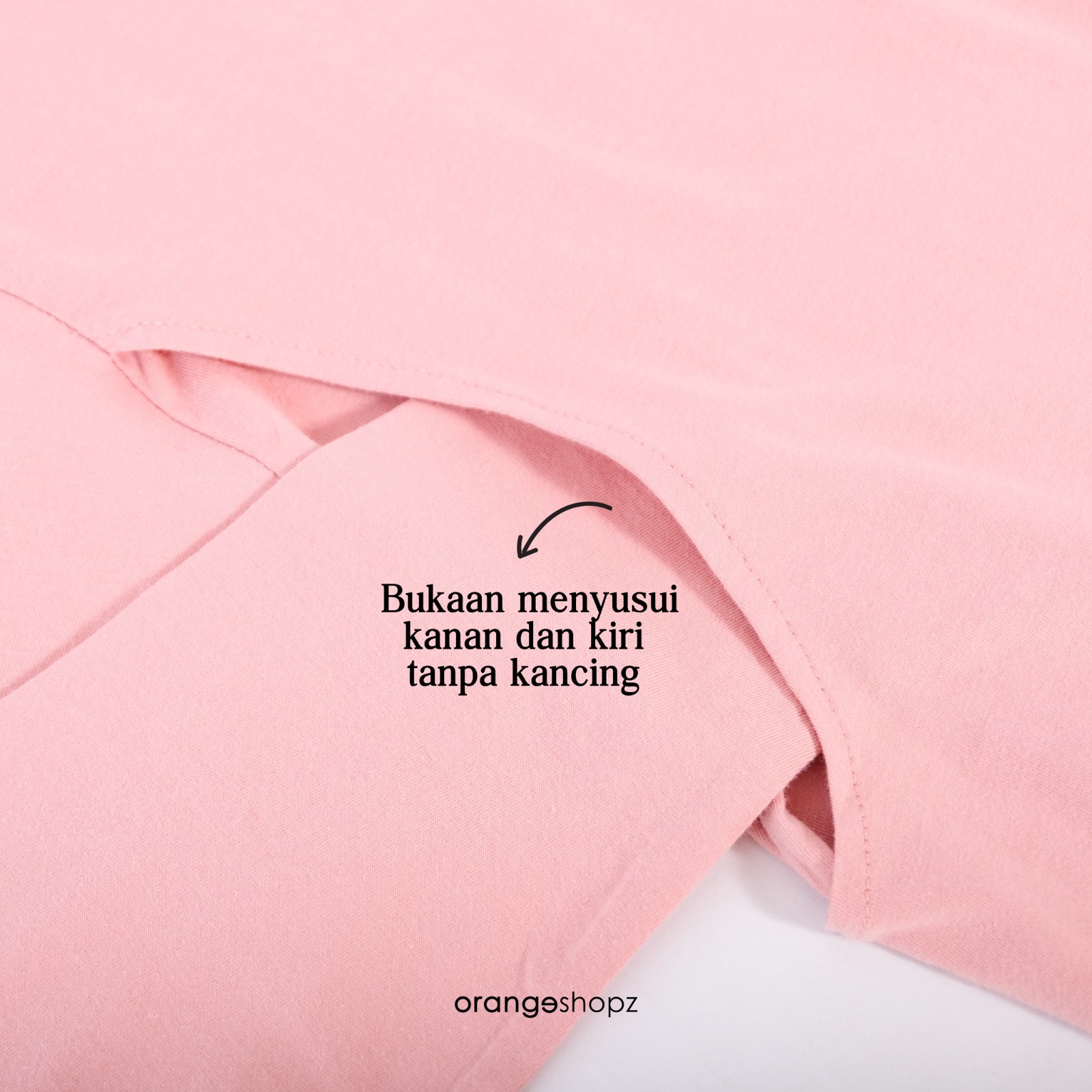 Nursing Basic Tee Long Sleeve / Kaos Atasan Ibu Baju Menyusui Anak Bayi Busui
