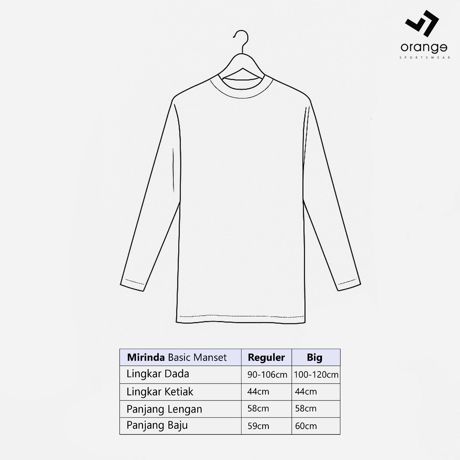 Manset Rayon Mirinda Strech Sporty