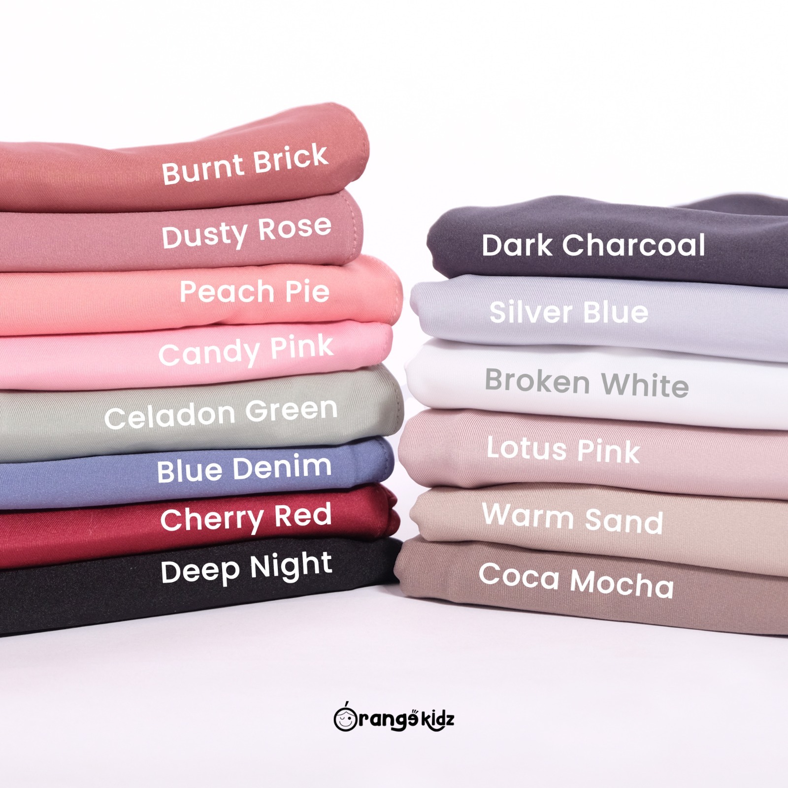 Hijab Pashmina Instan Inner Bando Meleyot Oval Anak Perempuan Jersey Premium