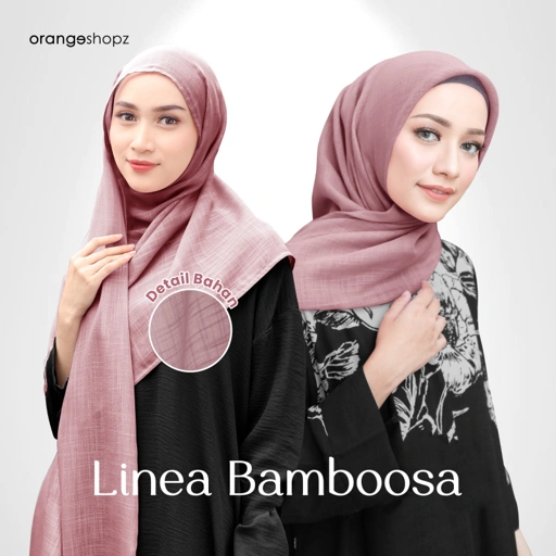 Image of Hijab Segiempat Viscose Linen (Linea Bamboosa Daily Hijab)