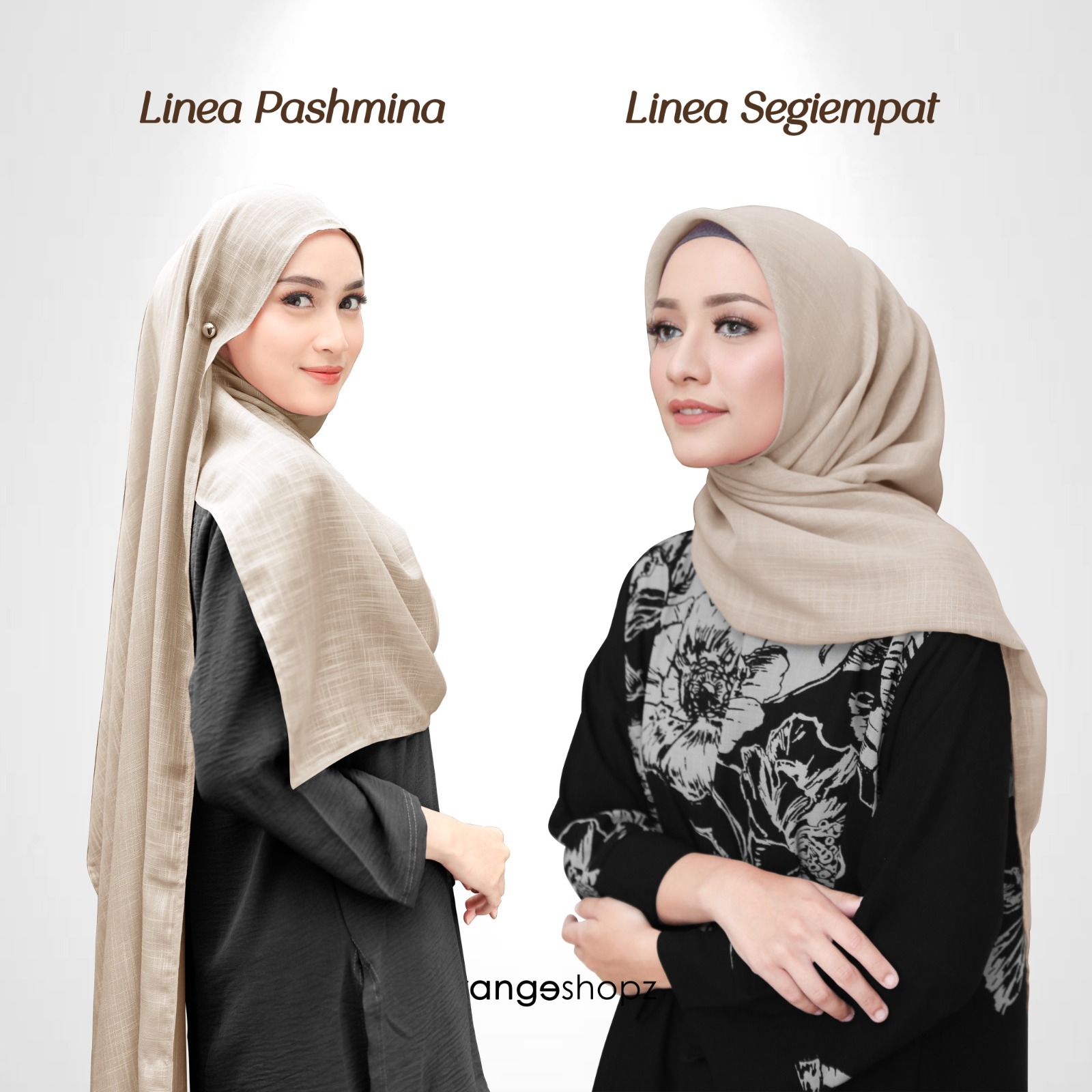 Hijab Segiempat Viscose Linen (Linea Bamboosa Daily Hijab)