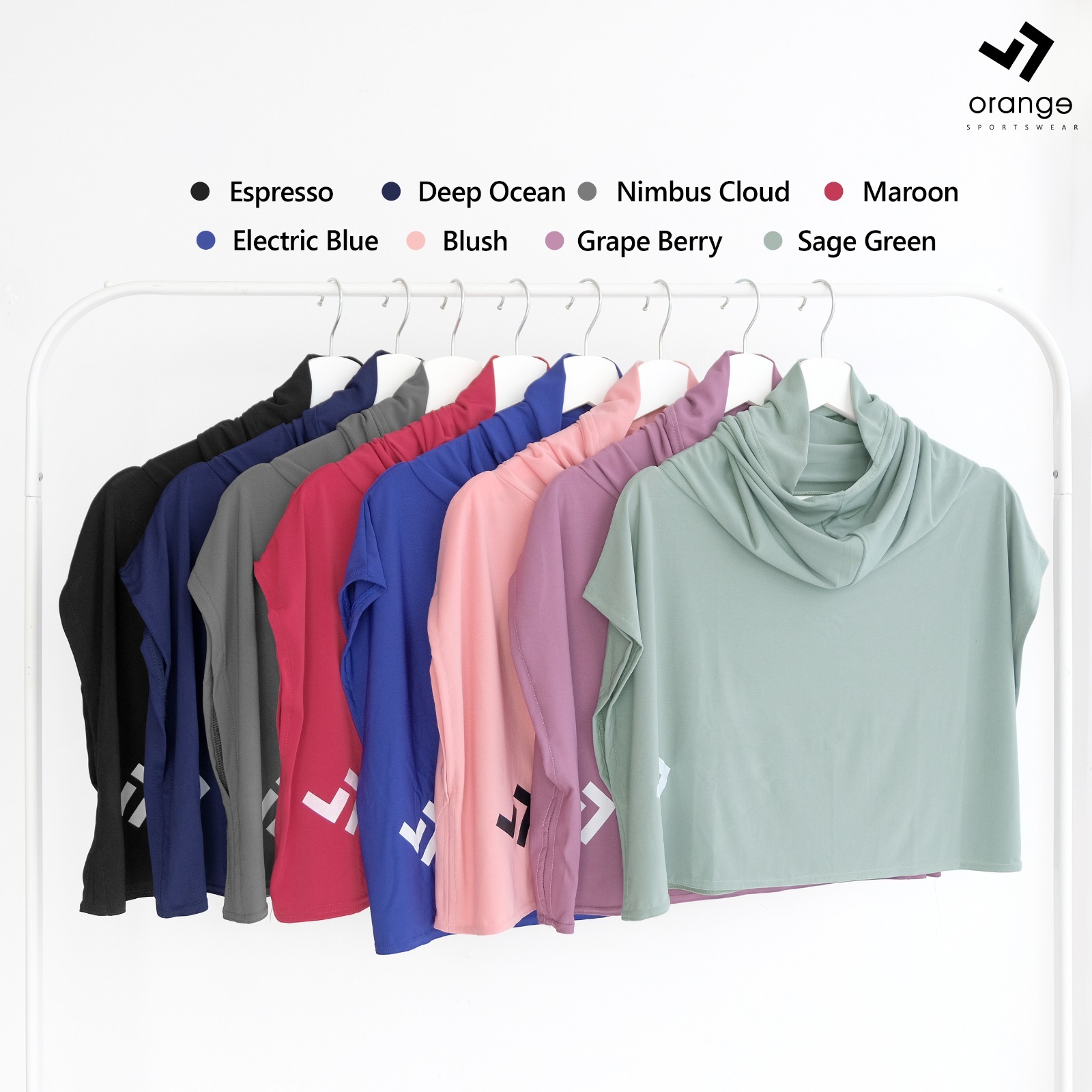Hijab Rompi Sport Instan Jersey Premium Ryla Vest