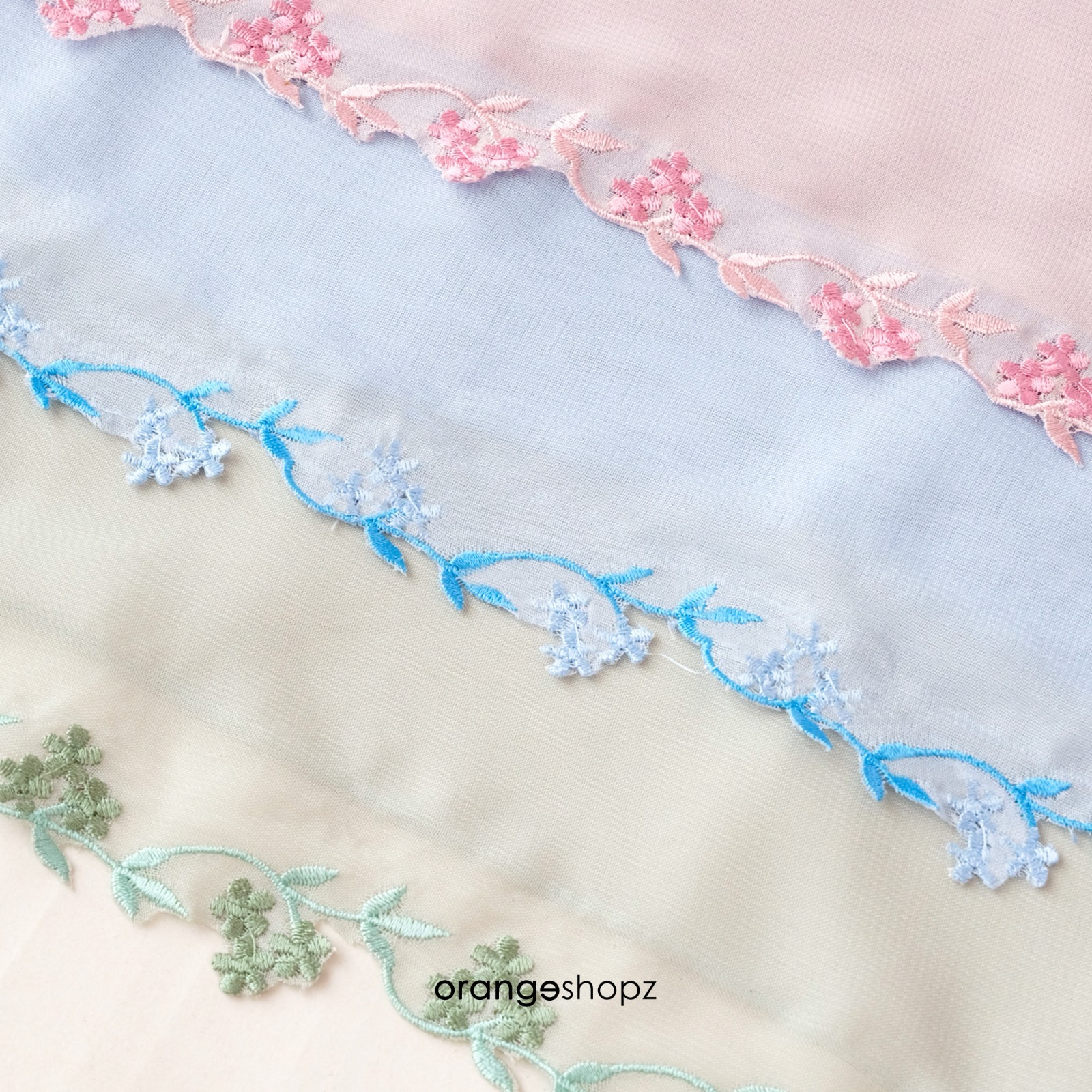 Segiempat Alissa Sulam Series Hijab