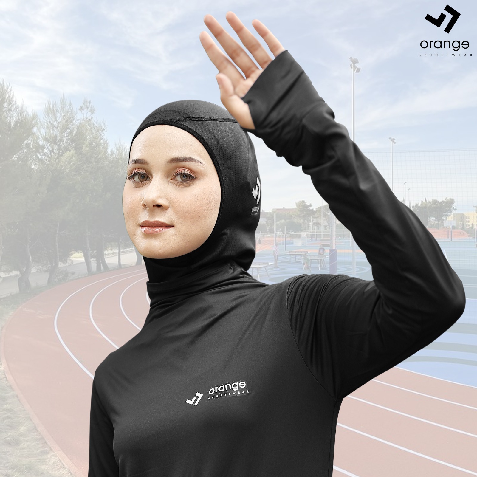 Manset Olahraga Merrina Turtleneck Sporty DRY FIT