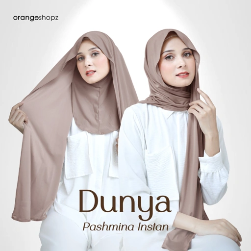Image of Hijab Pashmina Curve Inner Menutup Leher Dunya Instan Jersey
