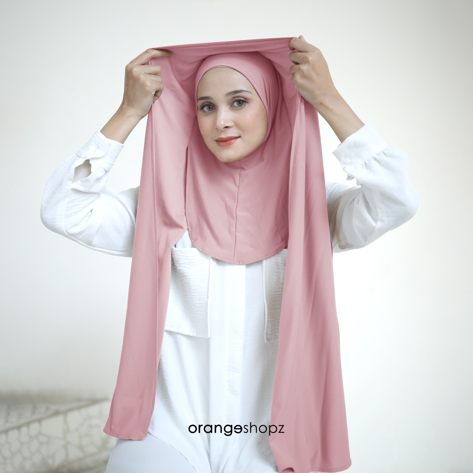 Hijab Pashmina Curve Inner Menutup Leher Dunya Instan Jersey