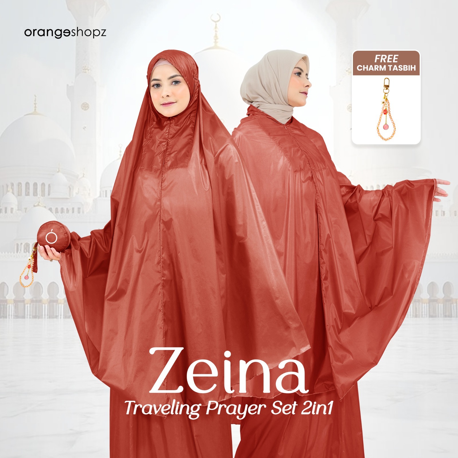 Mukena Zeina Prayer Set Travelling