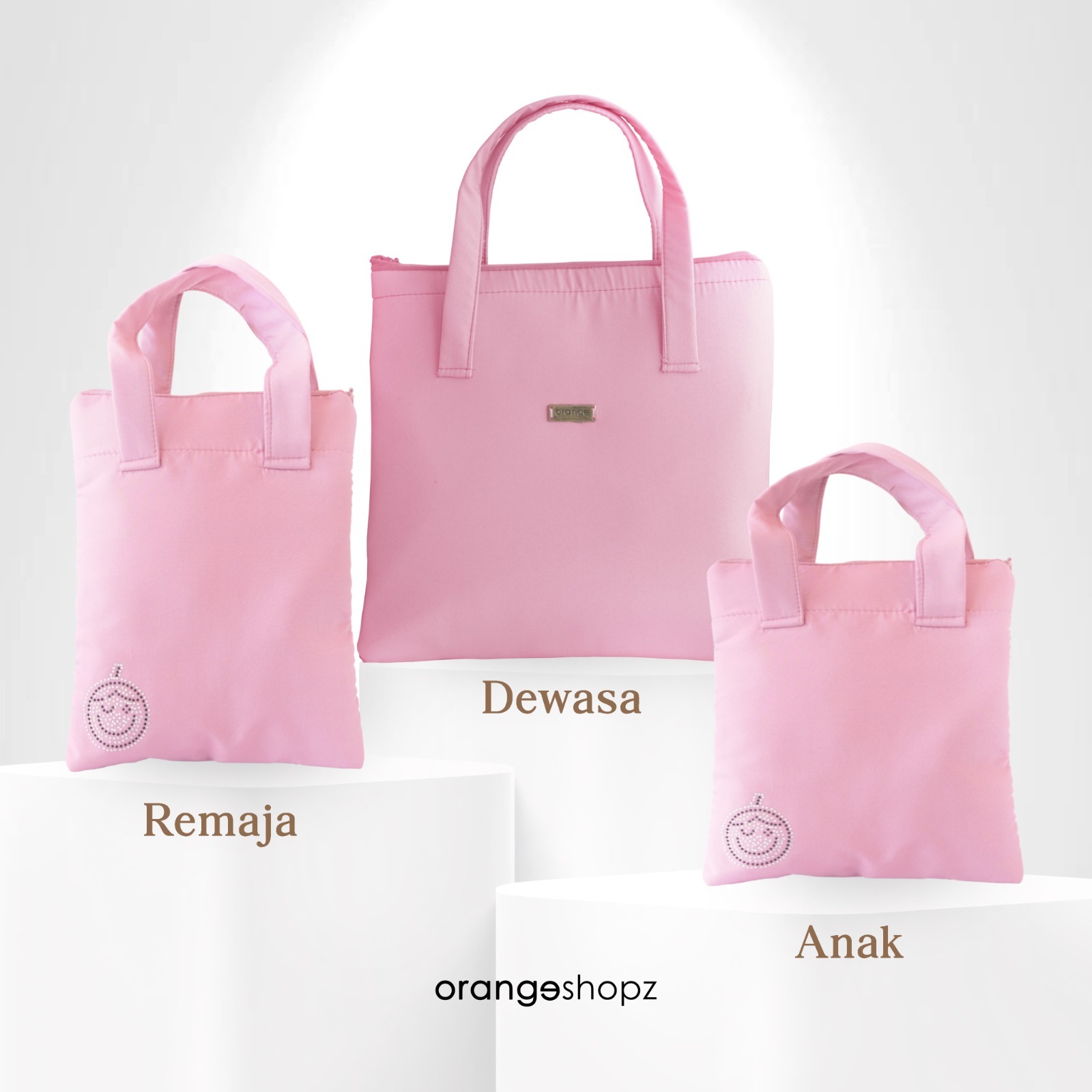 Mukena 2in1 Resleting Dewasa Remaja Anak Maryam Basic Prayer Set