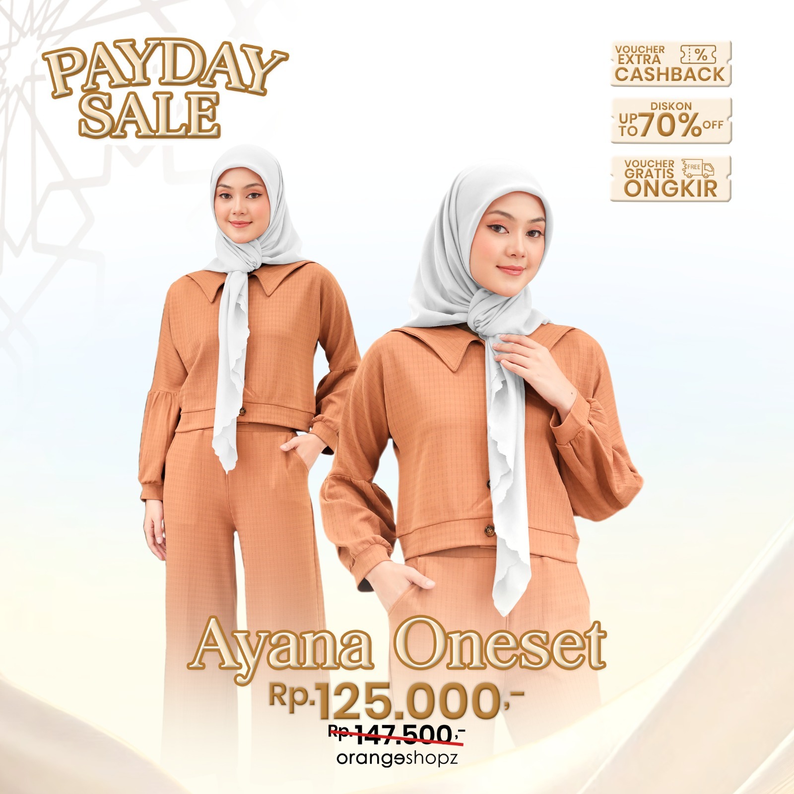 Setelan Wanita Ayana Oneset Basic