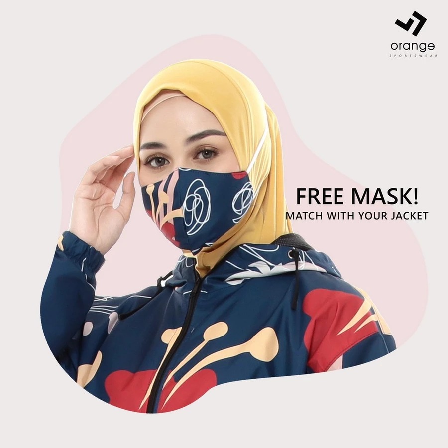 Davina Printed Jacket Anak dan Dewasa