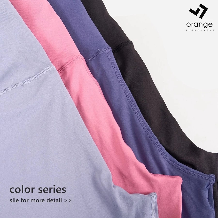 Celana Olahraga Wanita High Waist Dry Fit Polos Sprint Basic Sporty Legging