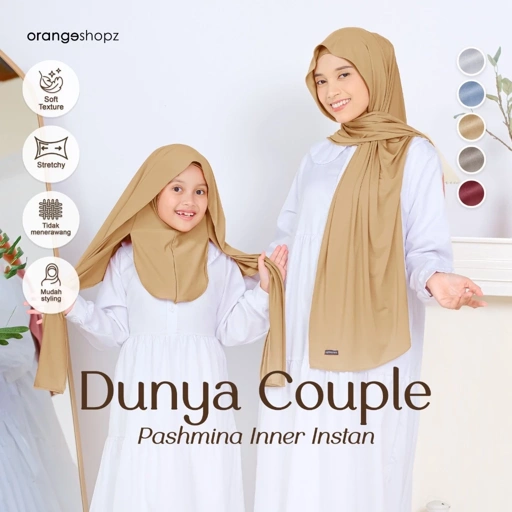 Hijab Pashmina Instan Dunya Couple Ibu dan Anak