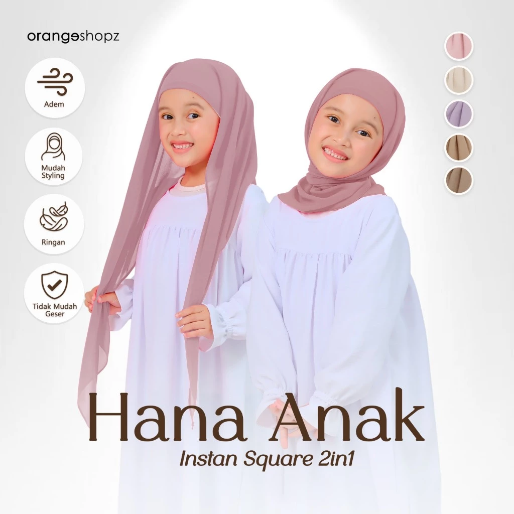 Segiempat Instan Square (Hana) Anak