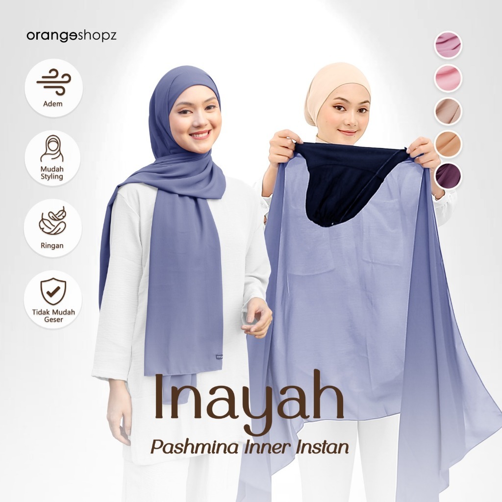 Pashmina Inayah (Pashmina Inner 2 in 1)