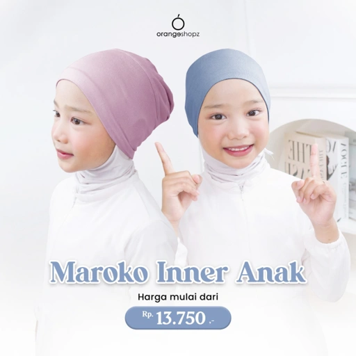 Image of Maroko Inner Anak Ciput Rayon Dalaman Hijab Anti Pusing