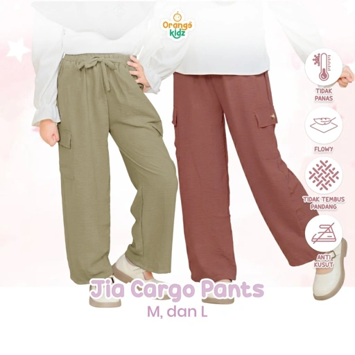 Image of Celana Cargo Anak Perempuan Jia Airflow Pants