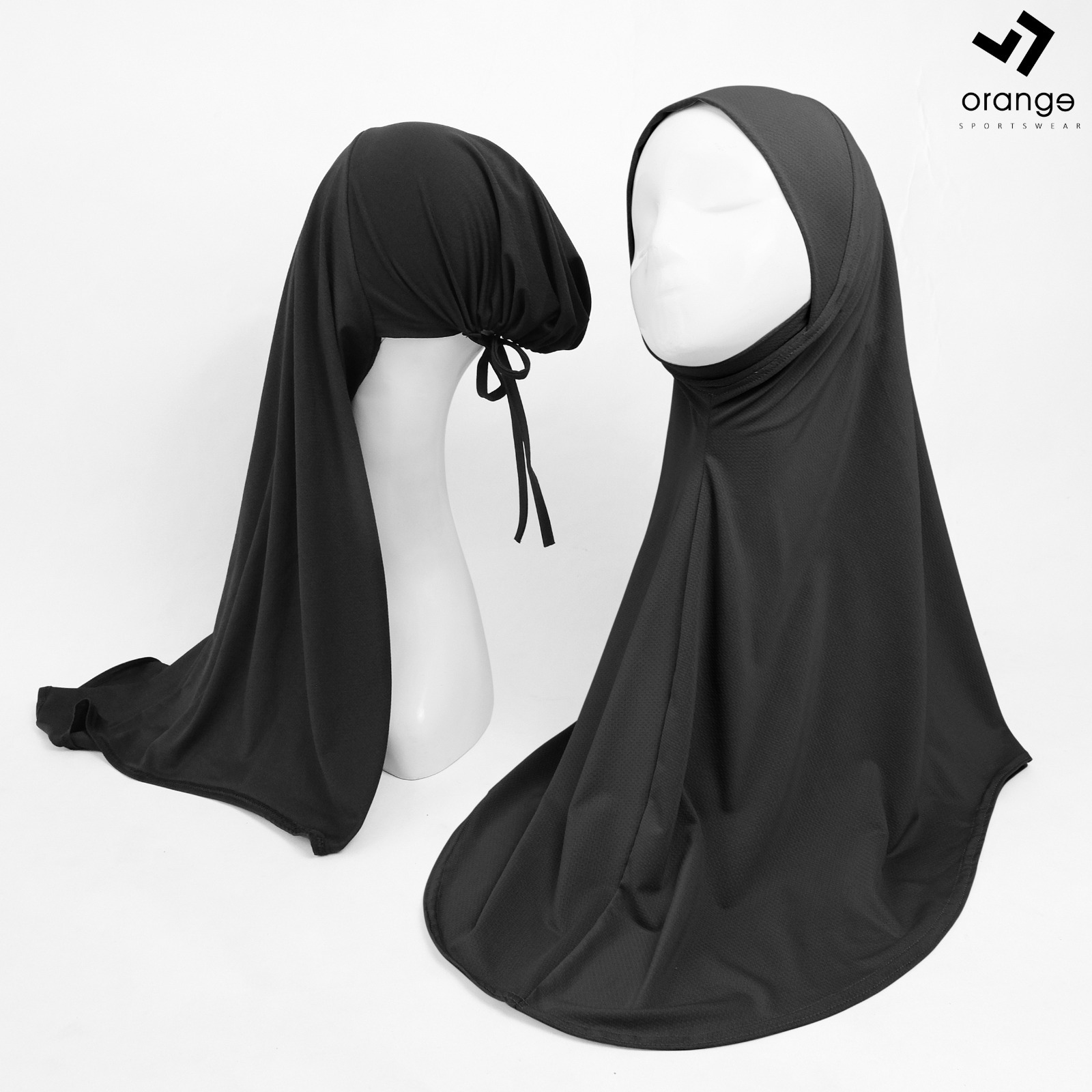 Hijab Bergo Instan Olahraga Dri Fit Senam Running Jogging Gym Ryna Sporty Hijab