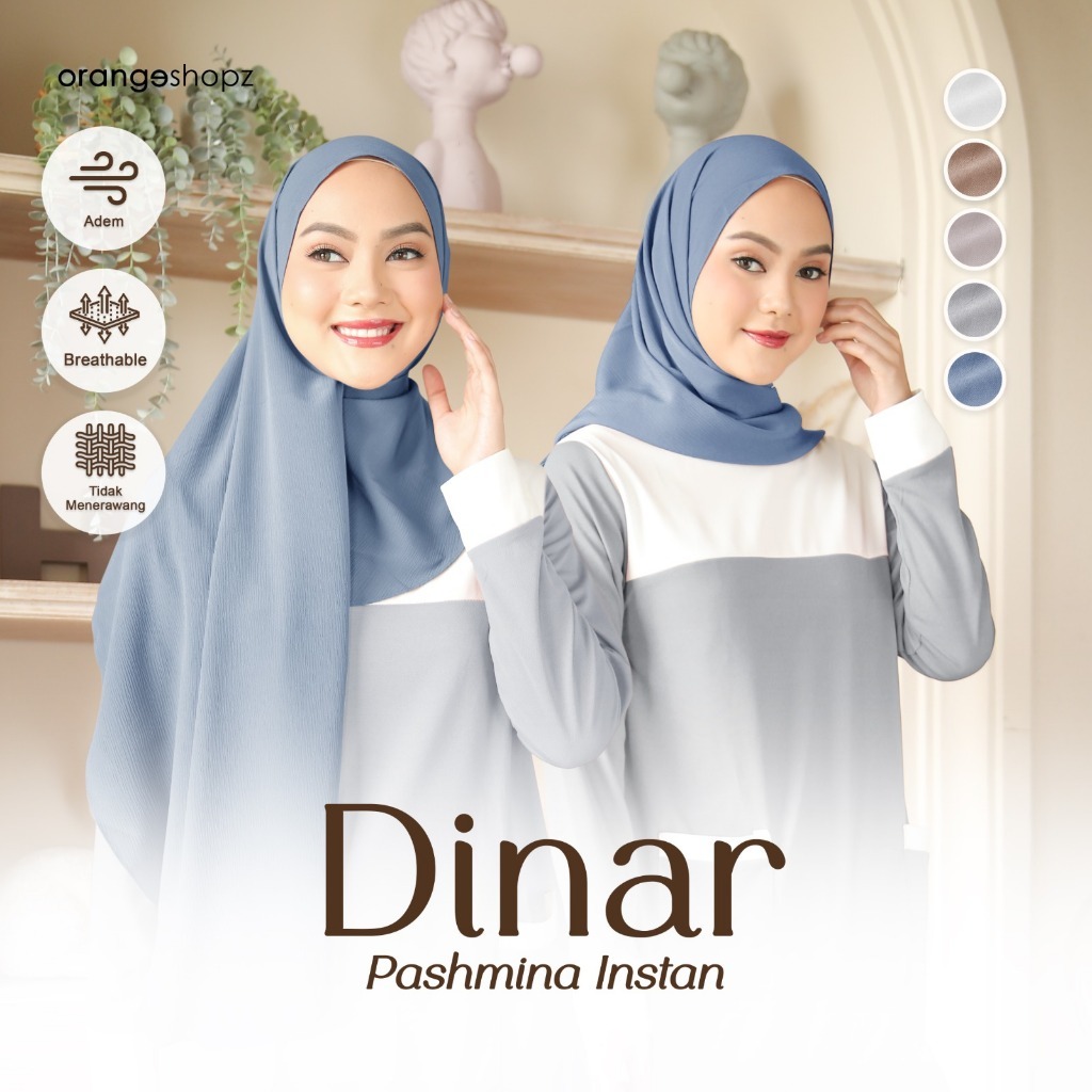 Dinar Pashmina Instan