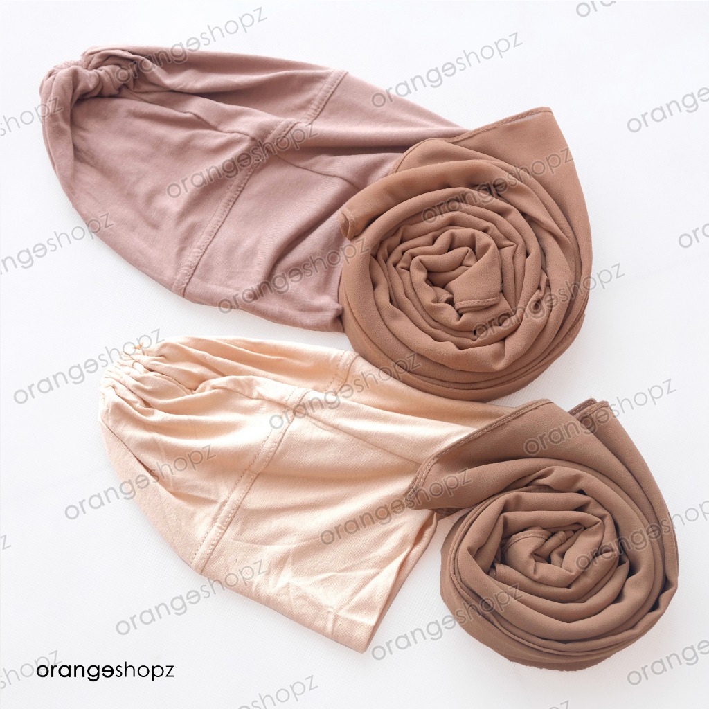 Hijab Pashmina Instan Inayah 2in1 Couple Ibu & Anak