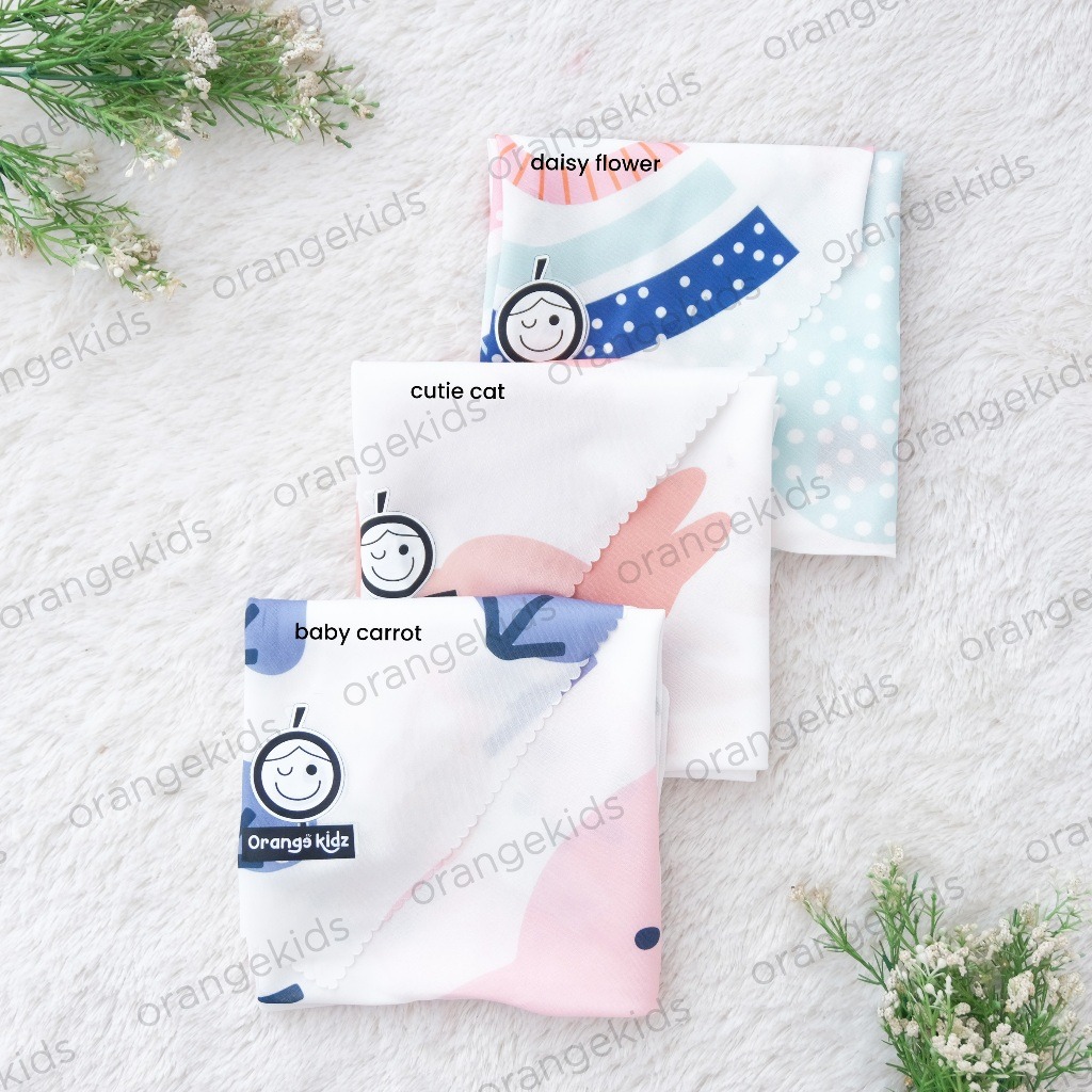 Hijab Segitiga Instan Anak Printing Motif Karakter Lucu