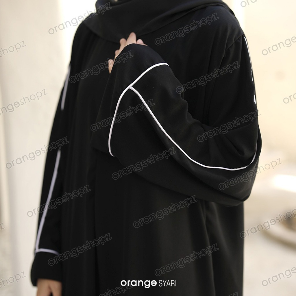 Hanaya Abaya Gamis Haji dan Umroh Polos Wanita
