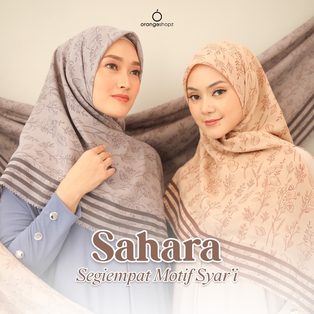Hijab Segiempat Motif Jumbo Ethnic Scarf 130x130