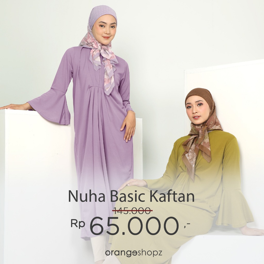 Gamis Batwing Knit Premium Daily Dress