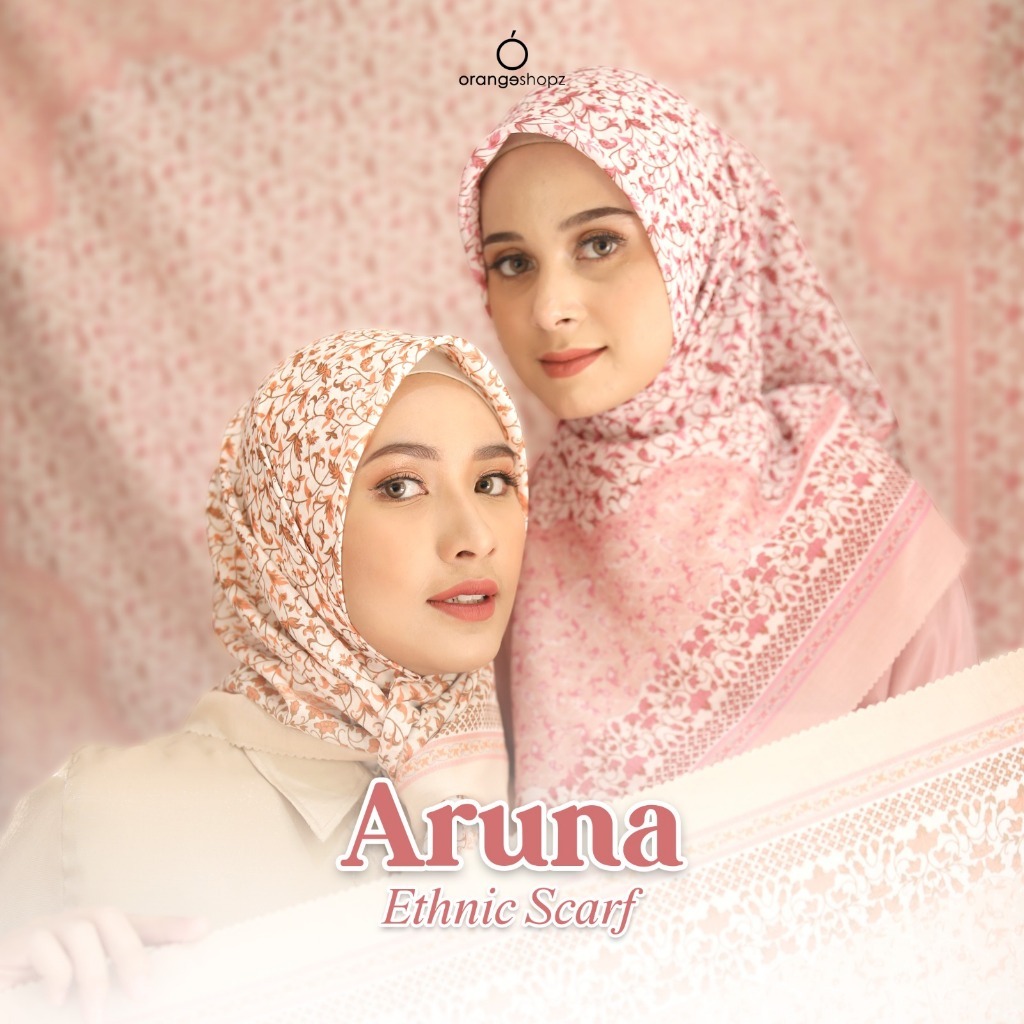 Segiempat Motif Scarf Voal Premium Series Lasercut 115x115