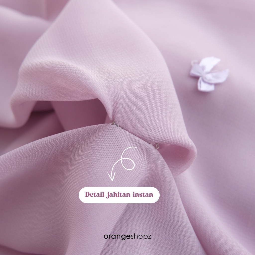 Hijab Segiempat Pita Anak Lily Square Premium