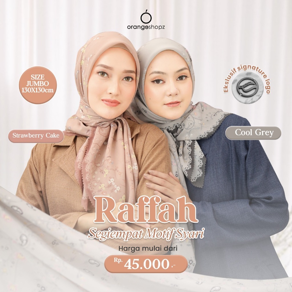 Hijab Segiempat Motif Jumbo Ethnic Scarf 130x130