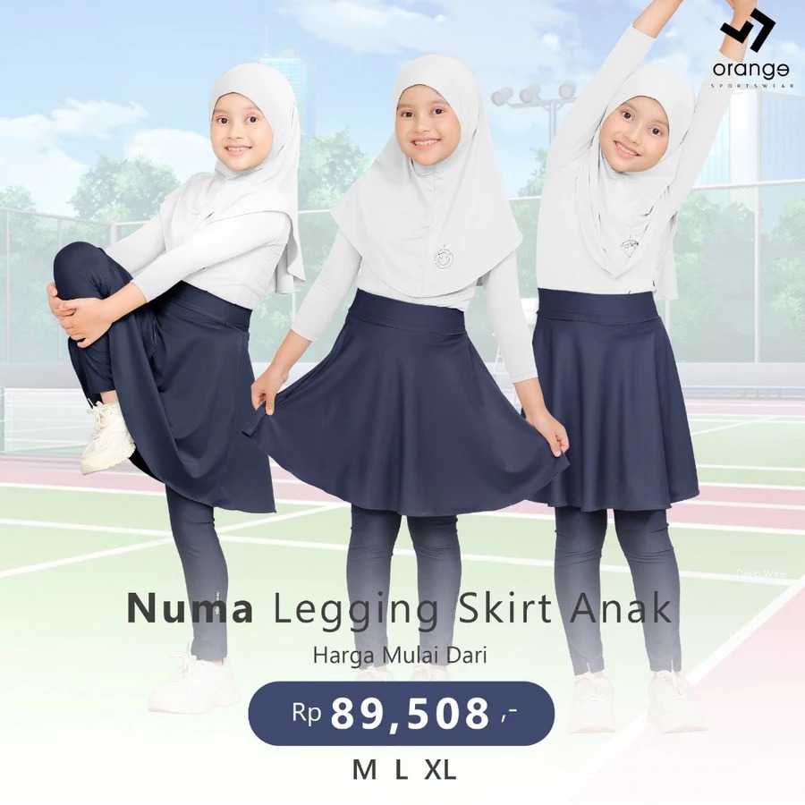 Numa Legging Skirt | Legging Rok Olahraga Wanita