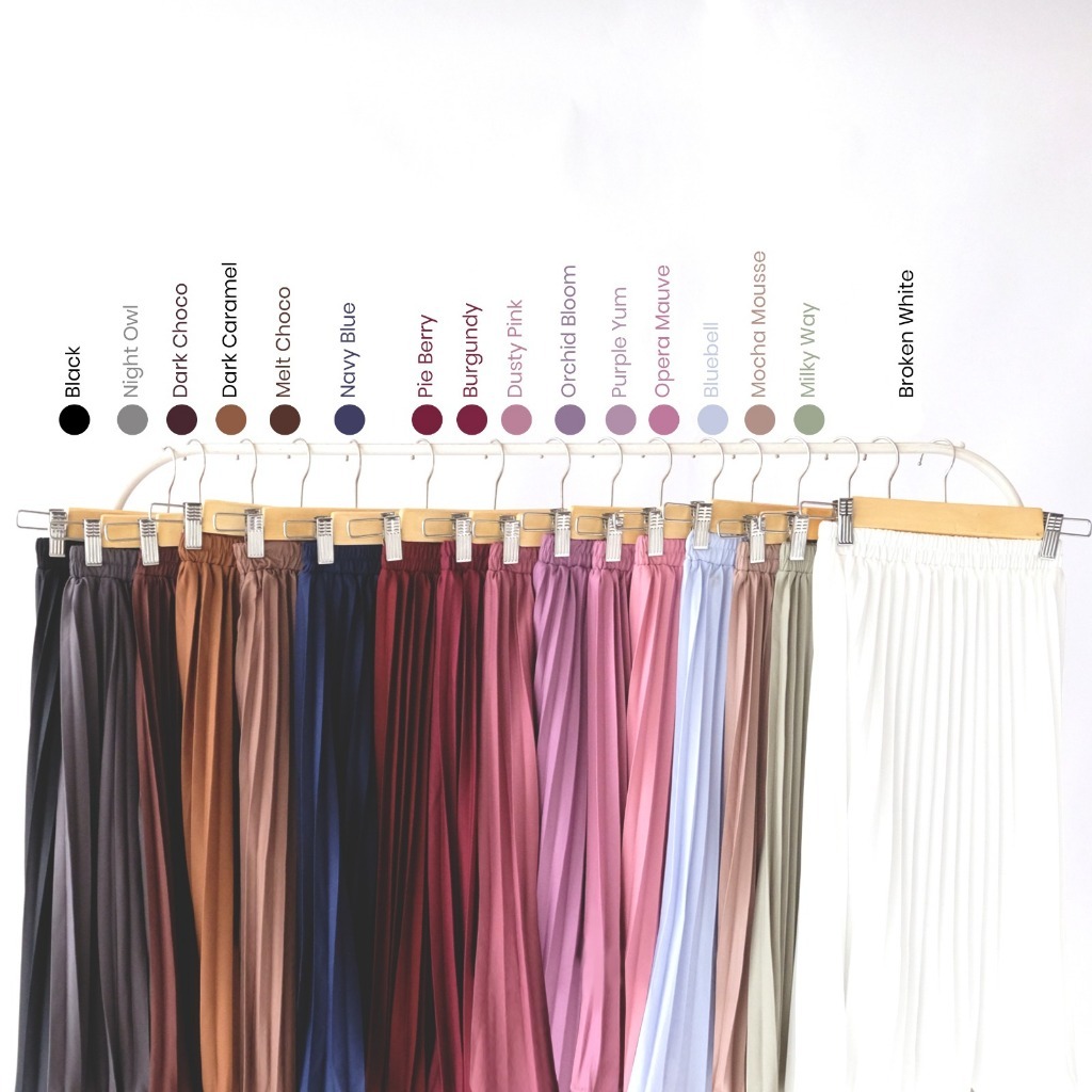 Rok Plisket Anak Arumi A Line Pleated Skirt