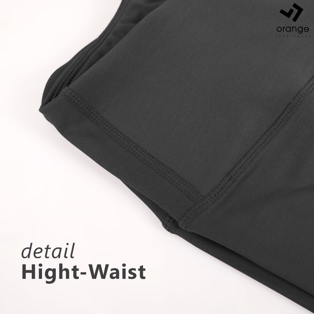 Celana Olahraga Wanita High Waist Dry Fit Polos Sprint Basic Sporty Legging