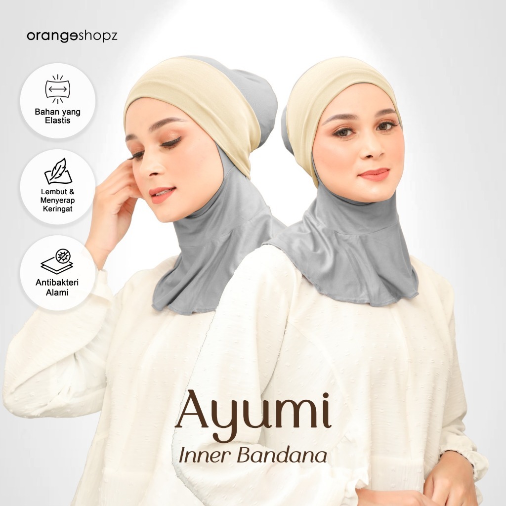 Ciput Bandana Kaos Anti Pusing Ayumi Inner Bando