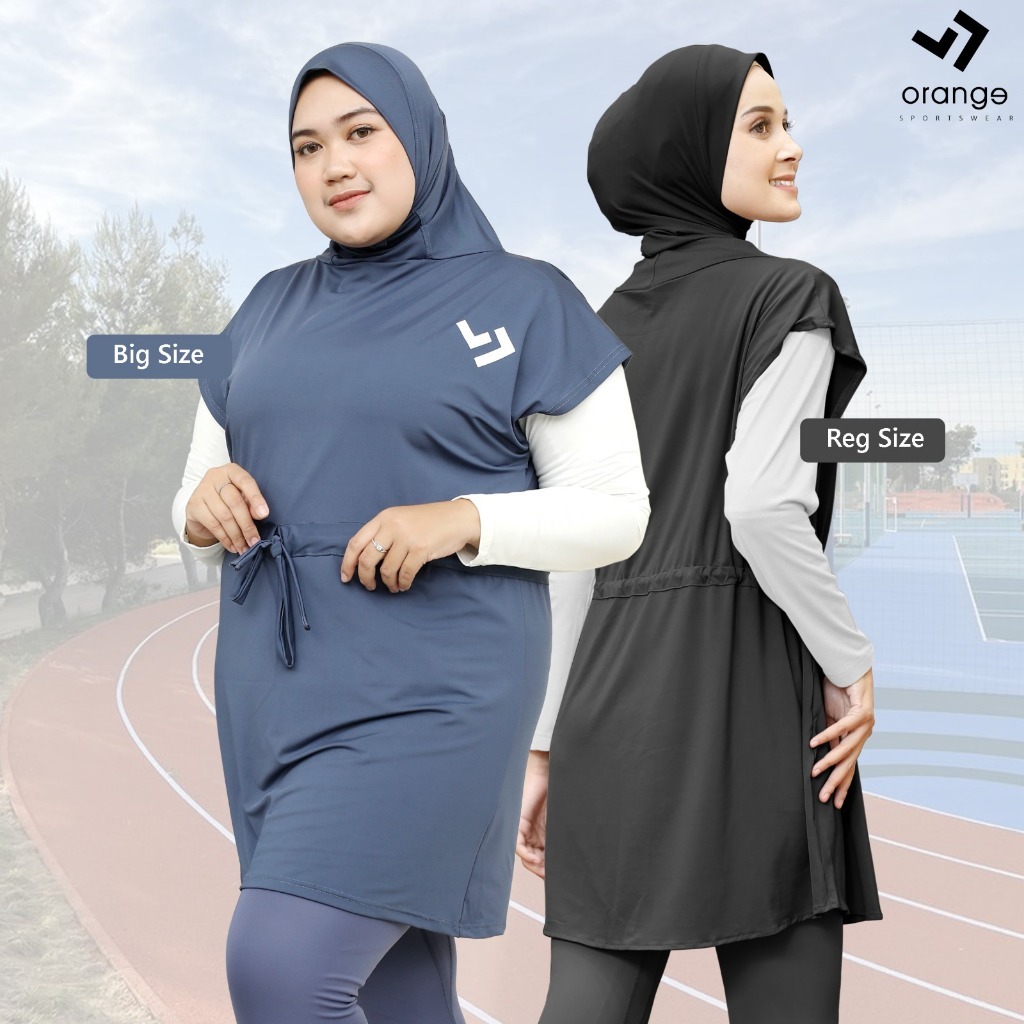 Hijab Rompi Outer Tali Olahraga Qyra Vest Sporty